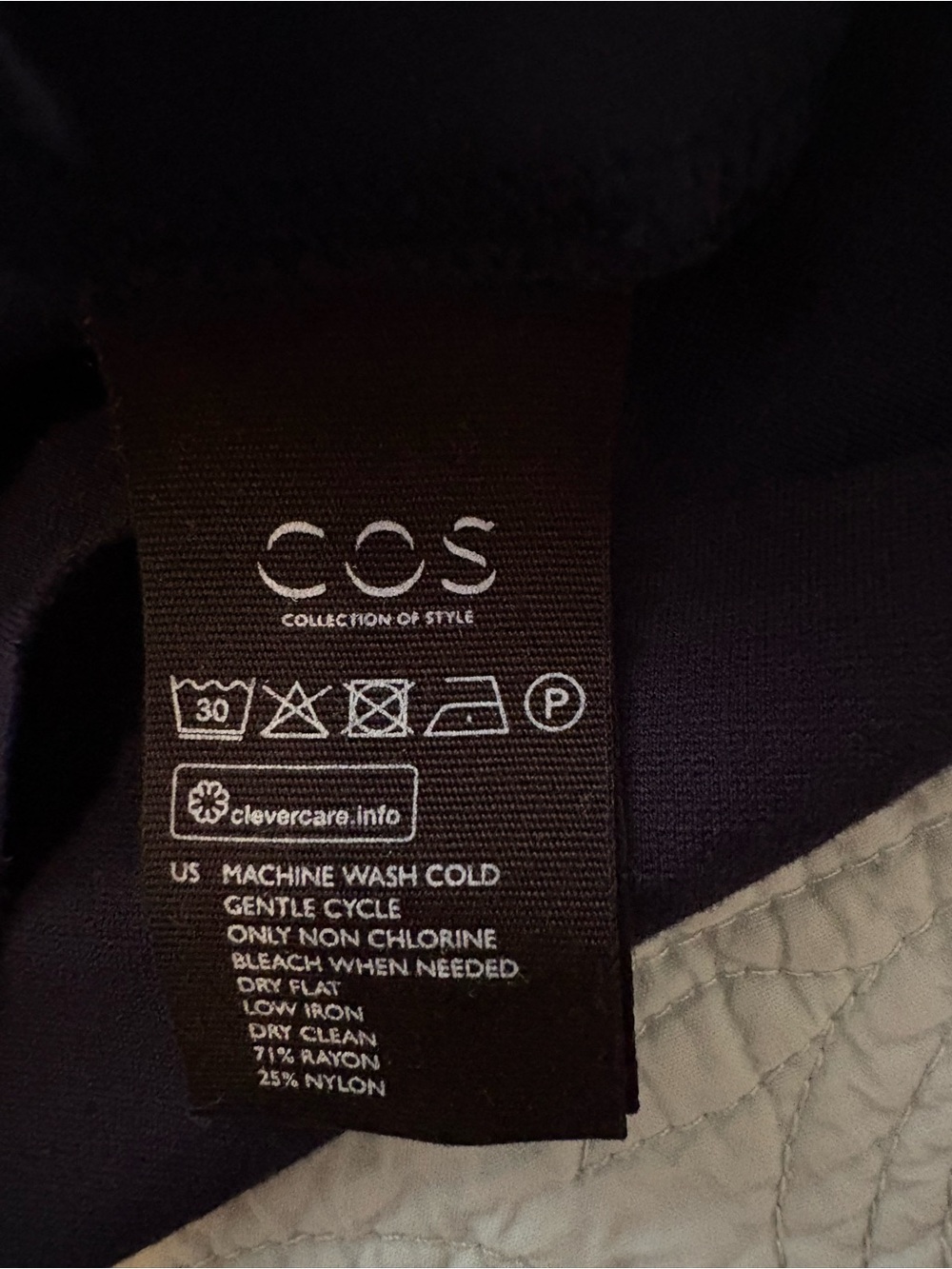 COS Circle Cut Layer dress. Size medium. - Picture 6 of 9